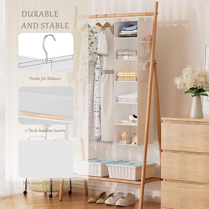 VERONLY Hanging Closet Organizer and Storage - Image 4