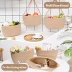 Hanging Basket, 3-Tier Wall Baskets, Over the Door Organizer - Image 6