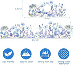 Watercolor Floral Butterfly Sink Faucet Absorbing Mat Sink Splash Guard Faucet - Image 3