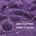 Homaxy 100% Cotton Terry Kitchen Towels, Checkered Designed, Soft and Super - Image 2