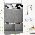 XL Hanging Laundry Hamper Bag, Door Hanging Hamper by OFIDELITY
