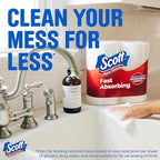 Scott Paper Towels, Choose-A-Sheet, 6 Double Rolls = 12 Regular Rolls - Image 2