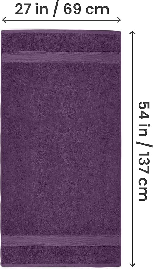Utopia Towels 4 Pack Premium Bath Towels Set, 27 by 54 Inches, 100% Ring Spun - Image 2
