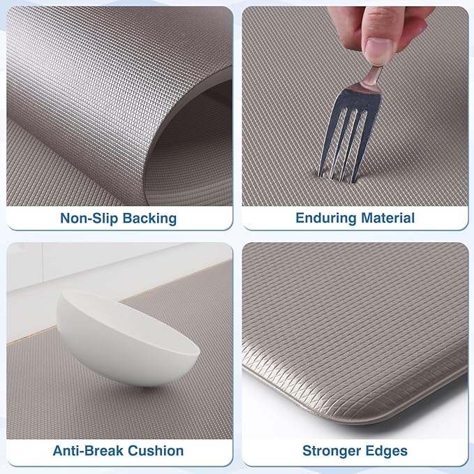 StepRite Kitchen Mats, Cushioned Anti Fatigue Kitchen Mats - Image 3