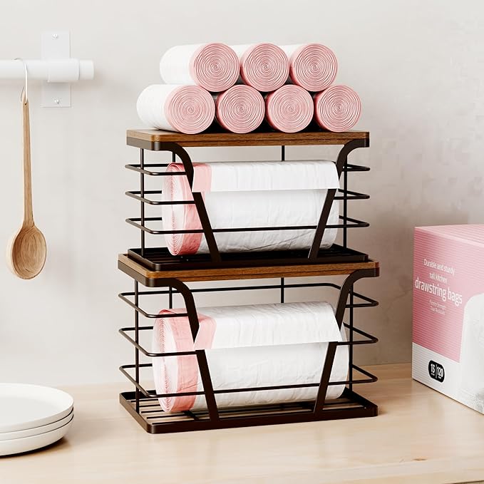 2 Pack Stackable Kitchen Organization, Counter Organizers and Pantry - Image 7