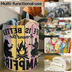 Camping Foldable Laundry Hamper - Image 6