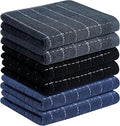 Homaxy 100% Cotton Terry Kitchen Towels, Checkered Designed, Soft and Super by Homaxy