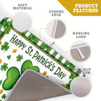Happy St. Patrick's Day Green Dish Drying Mat 18 x 24 Inch - Image 4
