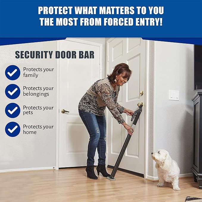 Super Heavy Duty Metal Door Stoppers Bar - Image 6