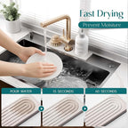 Diatomite Kitchen Faucet Mat - Image 3