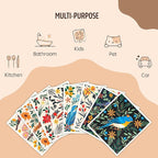 Swedish Dishcloths for Kitchen, 8 Pack Reusable Paper Towels Washable, Super - Image 7