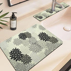 24.5" x 15.5" Dish Drying Mat & 24" x 5.5" Sink Splash Guard, Super Absorbent - Image 5