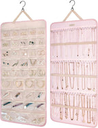 BAGSMART Hanging Jewelry Organizer Storage Roll by BAGSMART