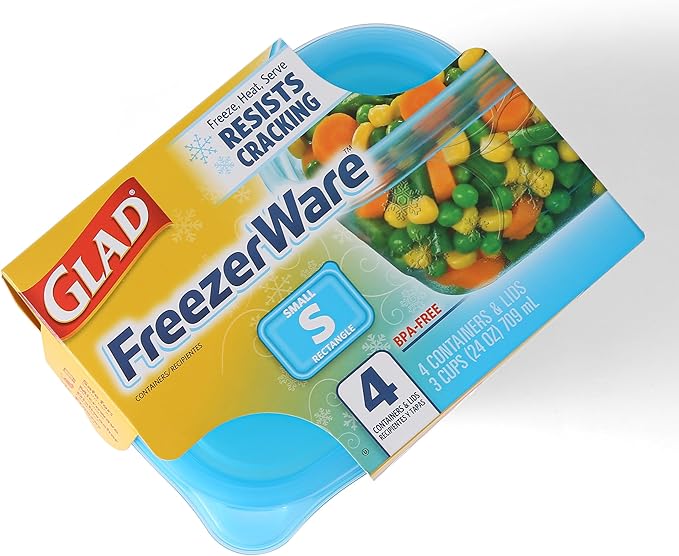 Glad GladWare Freezerware Food Storage Containers - Image 7