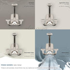 Amerock H37004G10 | Vicinity Triple Prong Decorative Wall Hook | Satin Nickel - Image 7