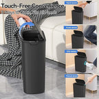 5 Gallon Bathroom Automatic Trash Can - Image 5