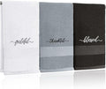 Peryiter 3 Pcs Farmhouse Bathroom Decor Hand Towels 14x29 Inch Cotton Bath by Peryiter