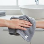 Basic Wash Cloths 12x12 Inches – Bulk Pack of 24 – Grey Color – Soft and - Image 3