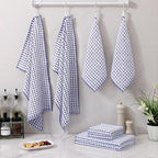 Homaxy Kitchen Towels and Dishcloths Set, 16 x 25 and 12 x 12 Inches, Super - Image 7