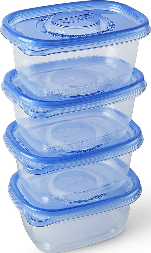 GladWare To Go Snack Food Storage Containers, Medium Rectangle Holds 24 Ounces - Image 4