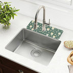 Kitchen Sink Splash Guard 2 PCS 14.7 Inch Sink Faucet Mat Splash Guard - Image 6
