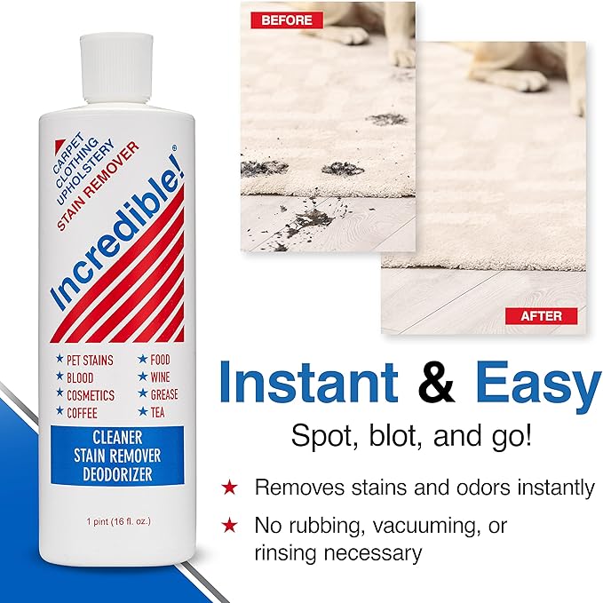 INCREDIBLE! Stain Remover For Clothes, Mattress & Upholstery - Image 3