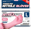 Beastek Nitrile Disposable Exam Gloves, 4Mil 100Ct Powder-Free Latex-Free by Beastek