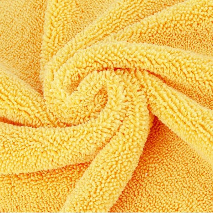 Amazon Basics Microfiber Car Drying Towels, Highly Absorbent, Lint Free - Image 4