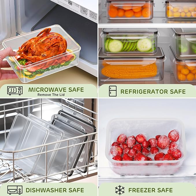 40 PCS Food Storage Containers - Image 6