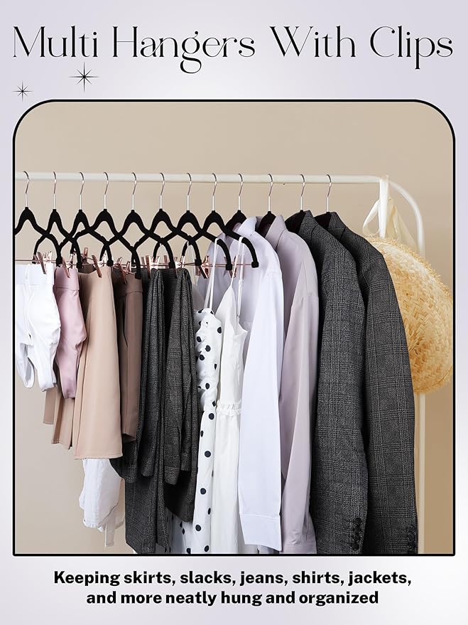 HOUSE DAY Velvet Pants Hangers - Image 2