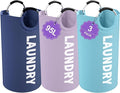 95L 3Pack Large Laundry Hamper, Foldable Laundry Basket by IHOMAGIC
