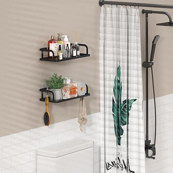PUSDON Hanging Storage Baskets Organizer Wall Mount, Metal Wire Storage Bin Rack - Image 4