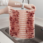 JOYMOOP 12 Pack Microfiber Cleaning Cloth, Larger Kitchen Towels, Dish Rags - Image 5