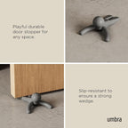 Umbra Buddy Door Stop, Heavy-Duty and Flexible, Soft-Touch Finish, Protects - Image 5