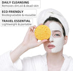 60-Count Compressed Facial Sponges|100% Natural Kickleen Cellulose Cosmetic Spa - Image 2