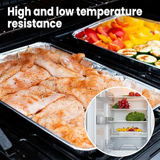 YLT WAX 9x13 Disposable Aluminum Foil Pans - Image 7