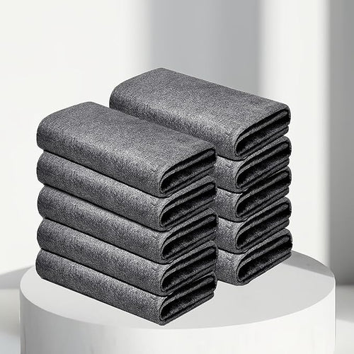 10 Pcs 11×11 Inches New Real Magic Cloth Thickened Magic Cleaning Cloth by BOOLUU