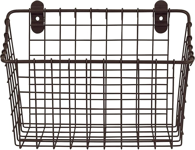 Spectrum Diversified Vintage Wall Mount Storage Basket - Image 5