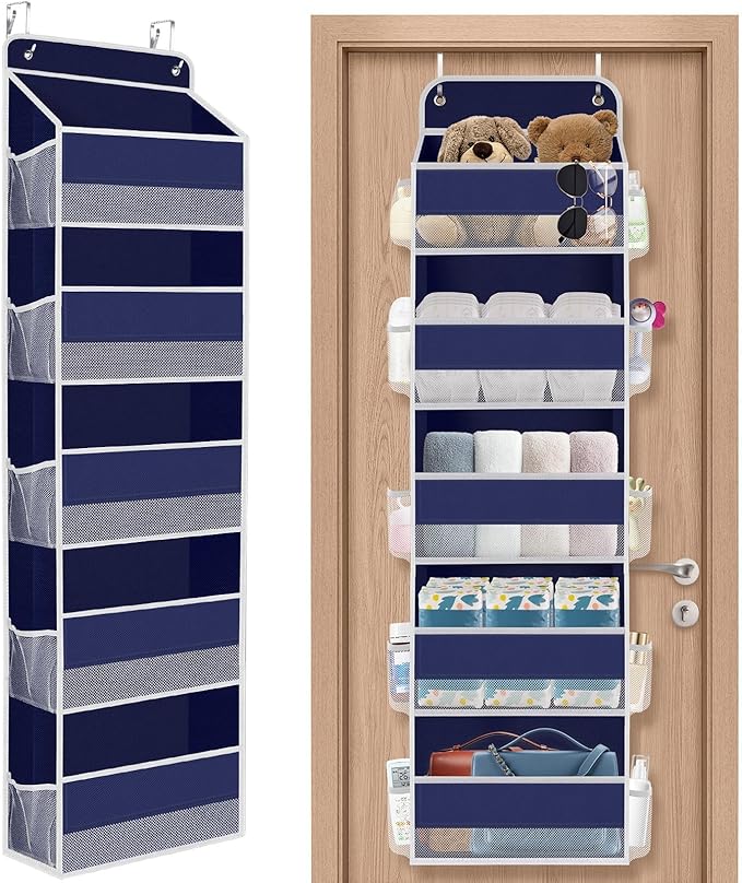 1 Pack Over The Door Organizer, Hanging Storage Organizer by SpaceHacks