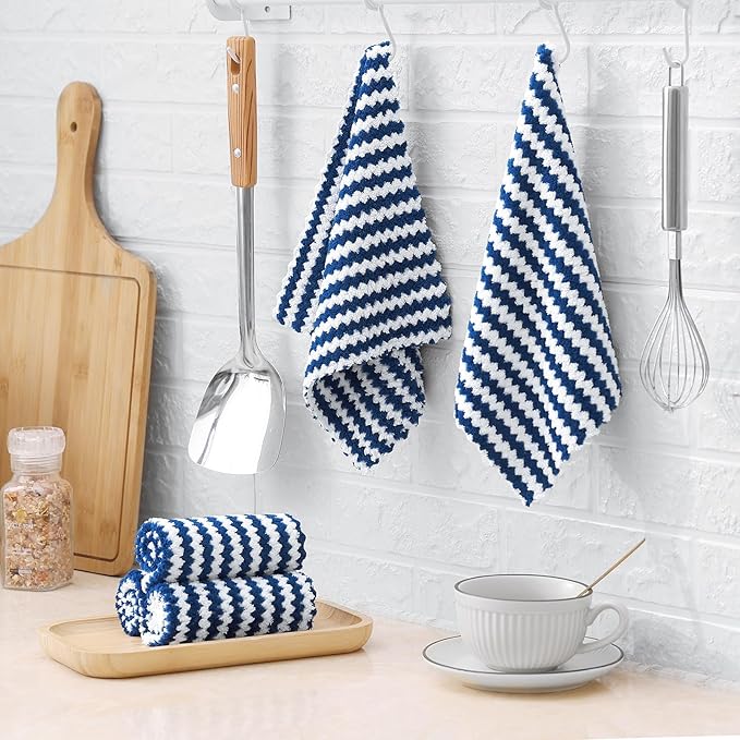 Homaxy 18 Pack Kitchen Dish Cloths, Ultra Soft and Absorbent Dish Towels - Image 7