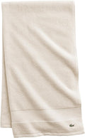 Lacoste Heritage 100% Supima Cotton Bath Sheet, Premium Super Soft Bath Towel by LACOSTE
