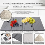 3 PCS Large Stone Dish Drying Mat - Image 3
