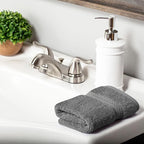 Superior Solid Egyptian Cotton Face Towel Set - Image 5