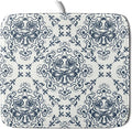 Bohemian Grey Retro Dish Drying Mat by Sweetshow