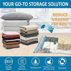 20 Pack Vacuum Storage Bags, Space Saver Bags Compression - Image 2