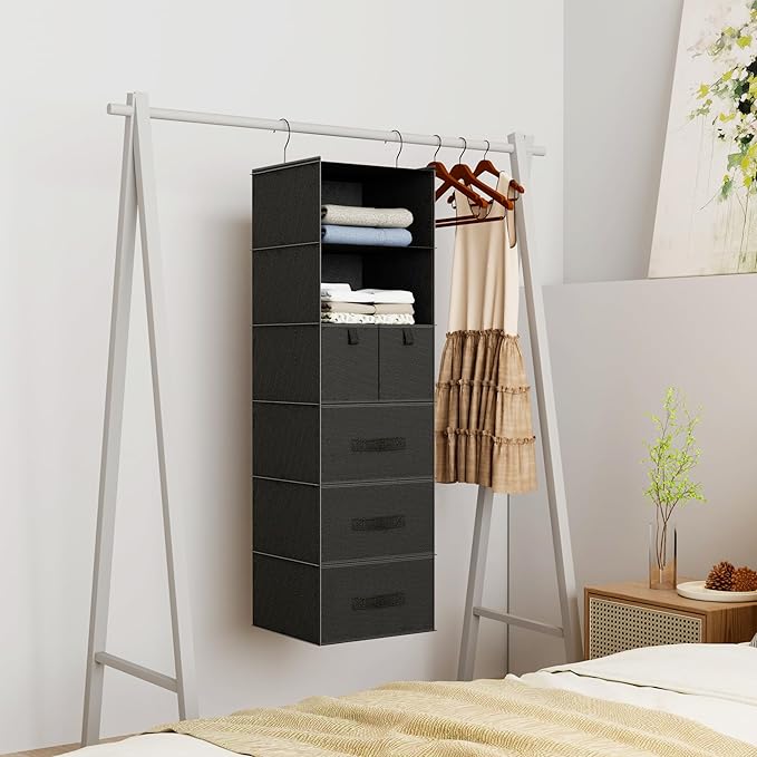 6-Shelves Hanging Closet Organizer - Image 3
