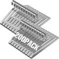 SPECILITE Wire Metal Clothes Hangers Bulk 200 Pack by SPECILITE