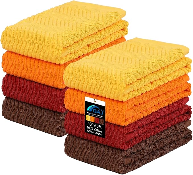 100% Cotton Kitchen Dish Towels Set by Unknown