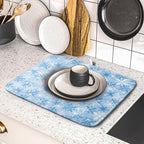 Winter Snowflake Dish Drying Mat - Image 5