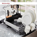 KitchenAid Compact to Full Size Expandable, Rust Resistant Satin Coated Dish - Image 9